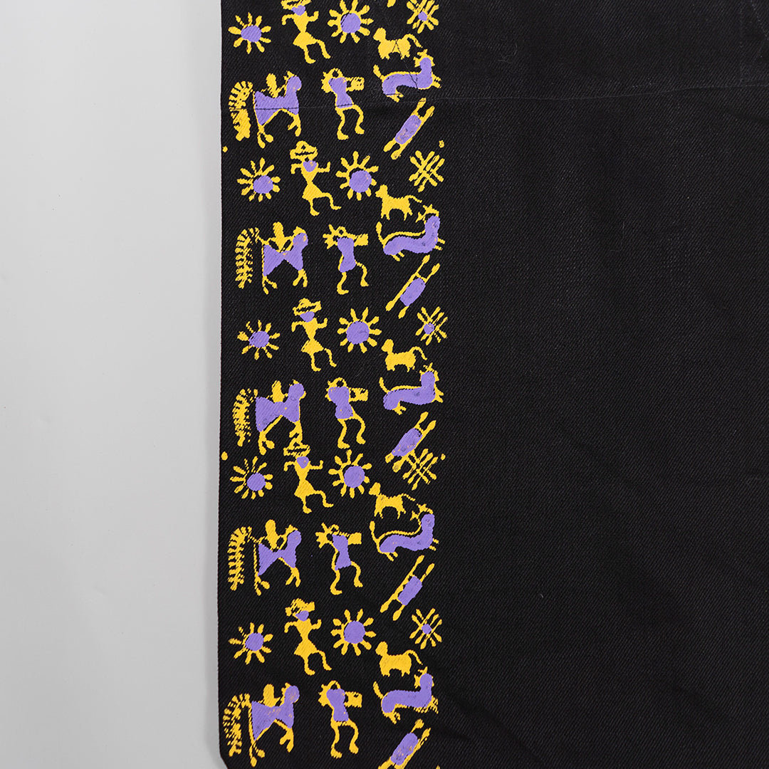 Lehr Blockprint Canvas Tote Bag