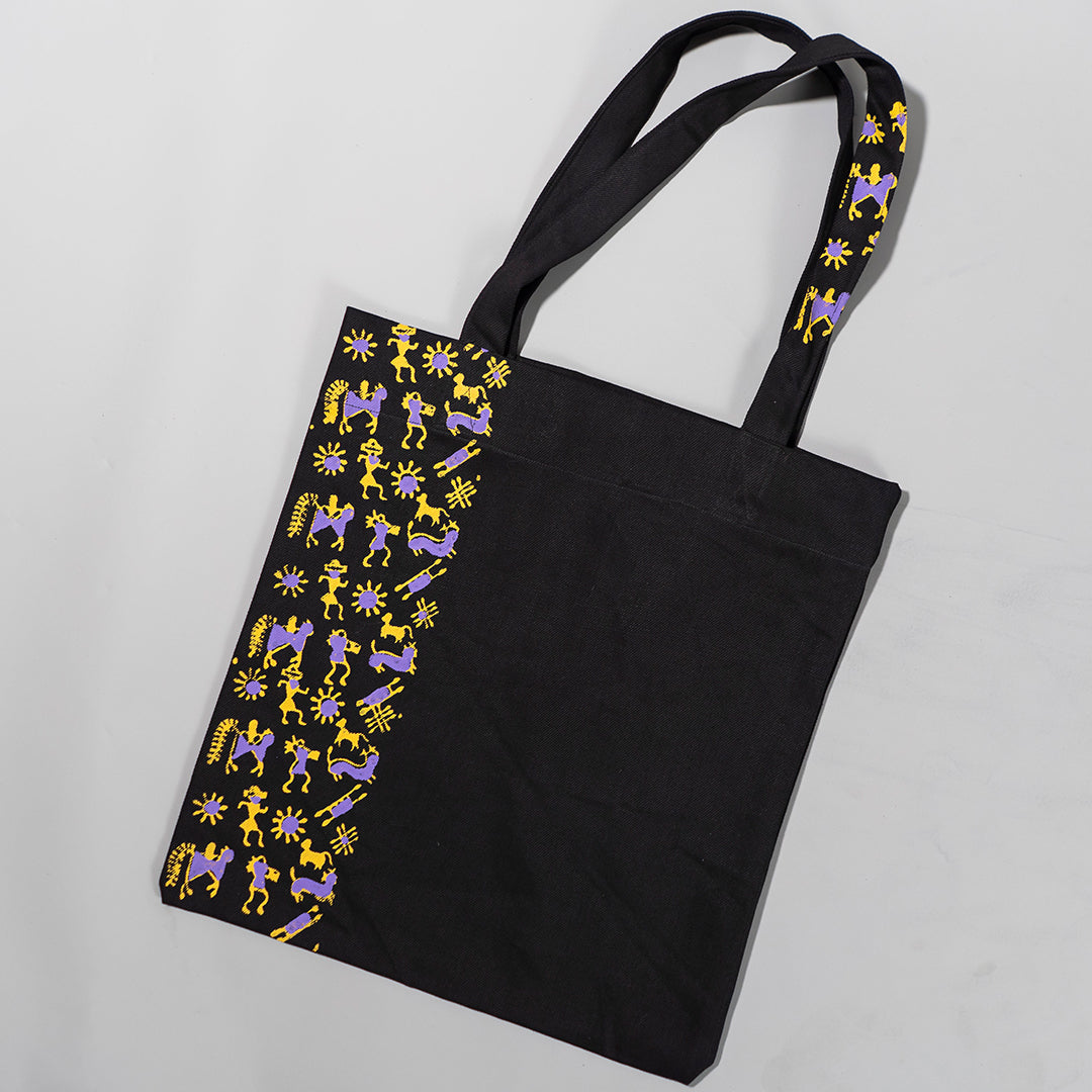 Lehr Blockprint Canvas Tote Bag