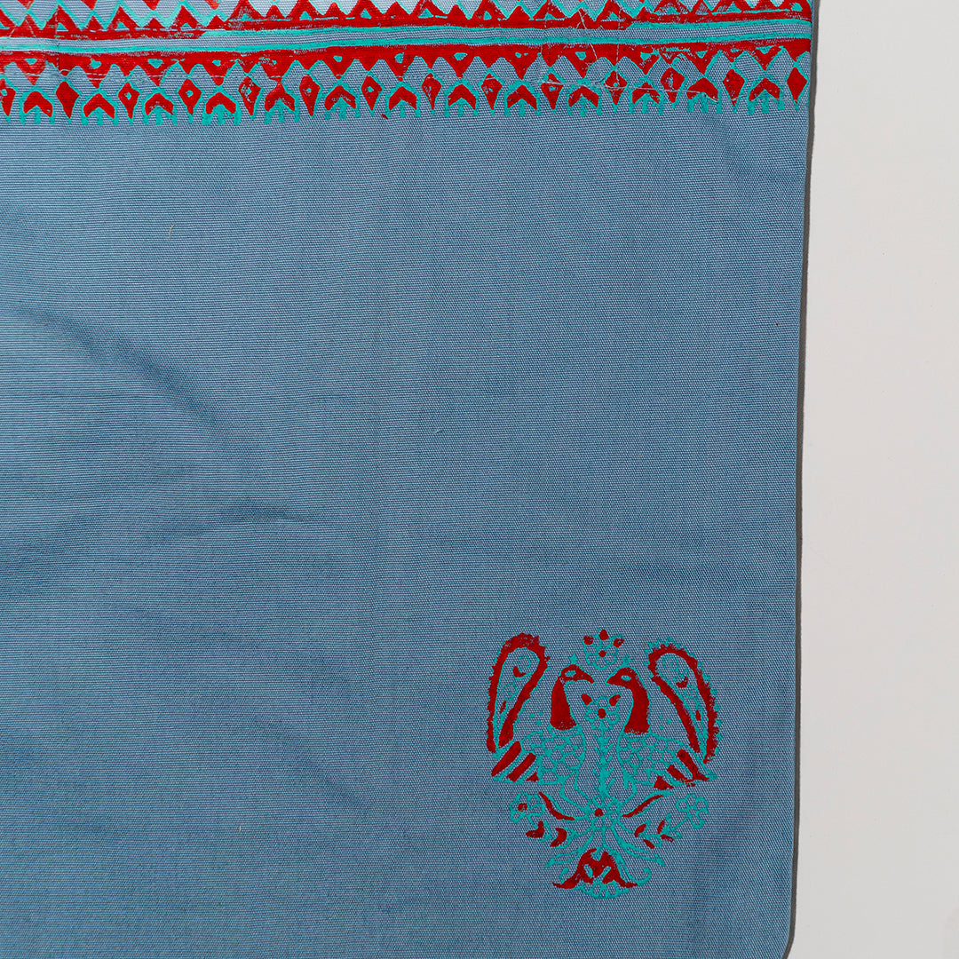 Laalbaaz Blockprint Canvas Tote Bag