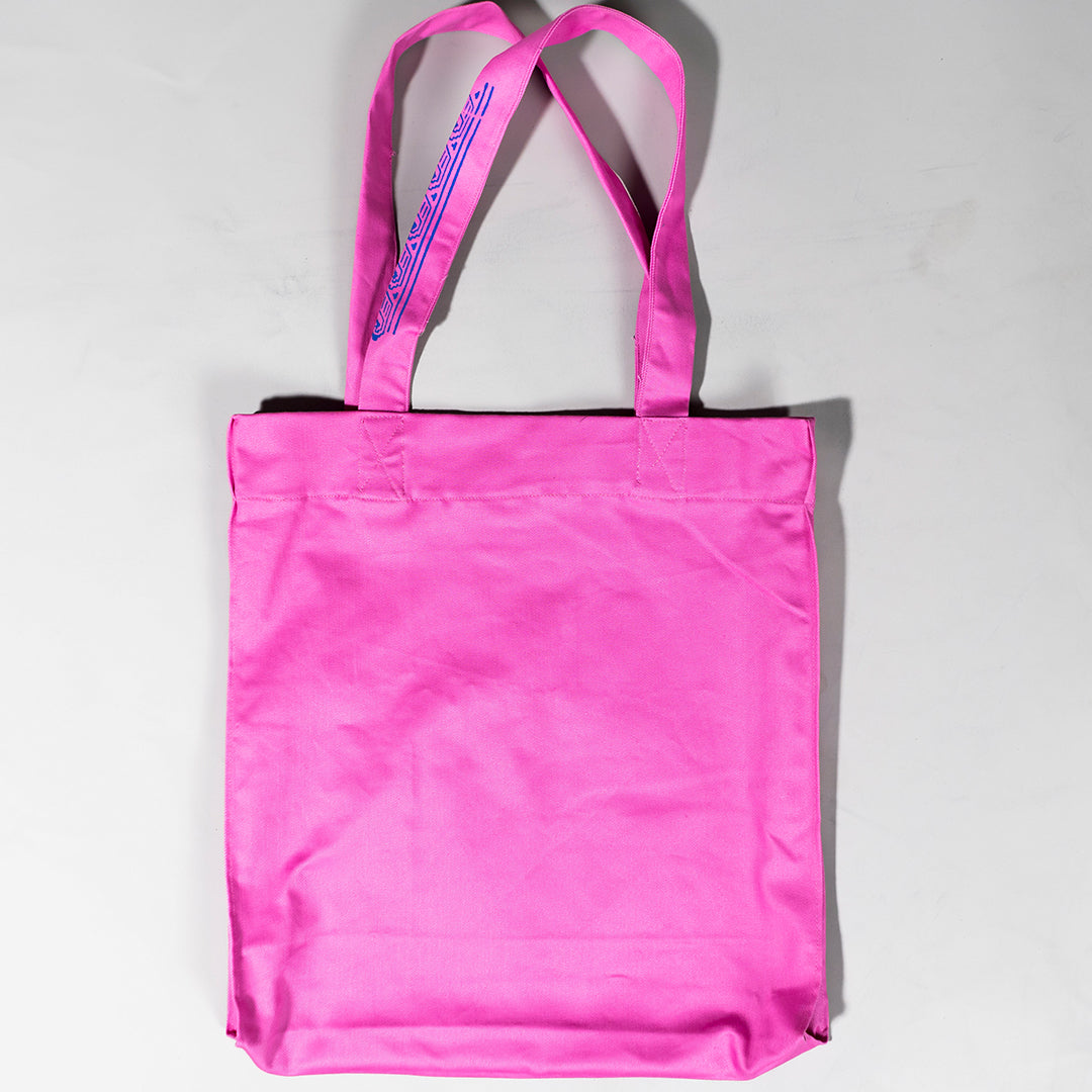 Roshnai Blockprint Capacity Canvas Tote Bag