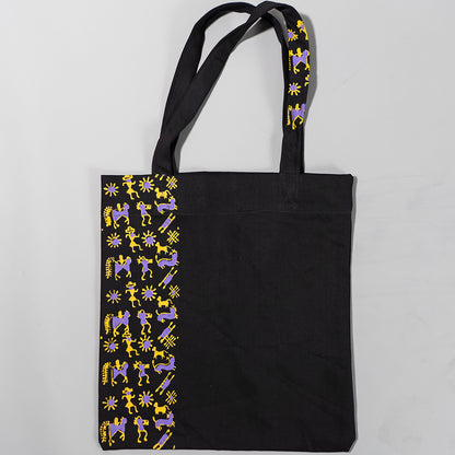 Lehr Blockprint Canvas Tote Bag