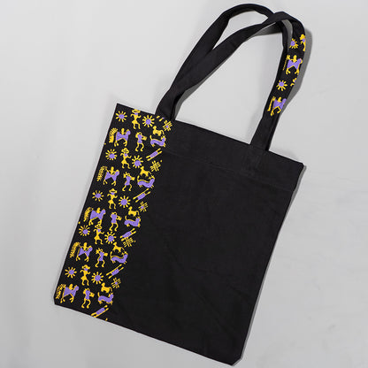Lehr Blockprint Canvas Tote Bag