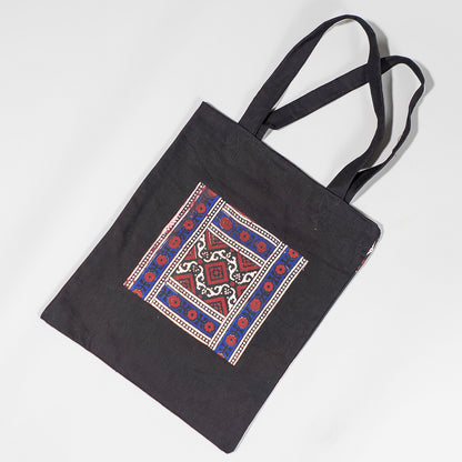 Sufi Ajrak Tote – Reinforced Cotton Canvas