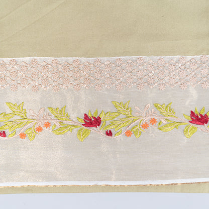 Zeenat Canvas Tote Bag with Appliqué