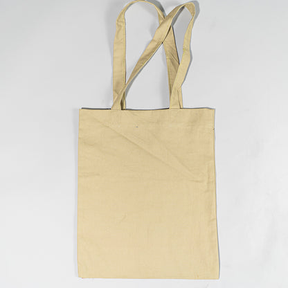 Bahaar Canvas Tote Bag with Appliqué