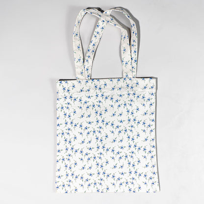 Bluebud Breeze Tote – Printed Canvas