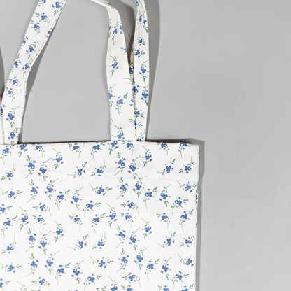 Bluebud Breeze Tote – Printed Canvas