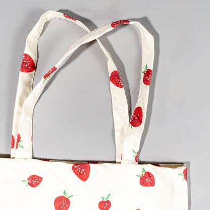 Berry Basket Tote – Printed Canvas