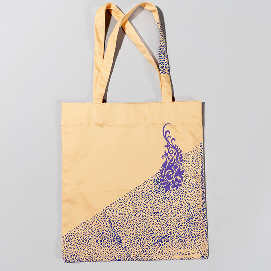 Gulzar Blockprint Canvas Tote Bag