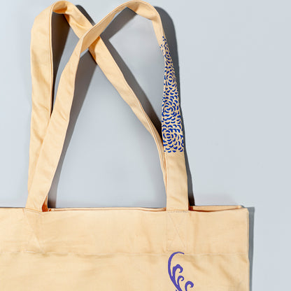 Gulzar Blockprint Canvas Tote Bag