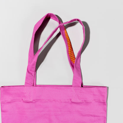 Taab Blockprint Canvas Tote Bag