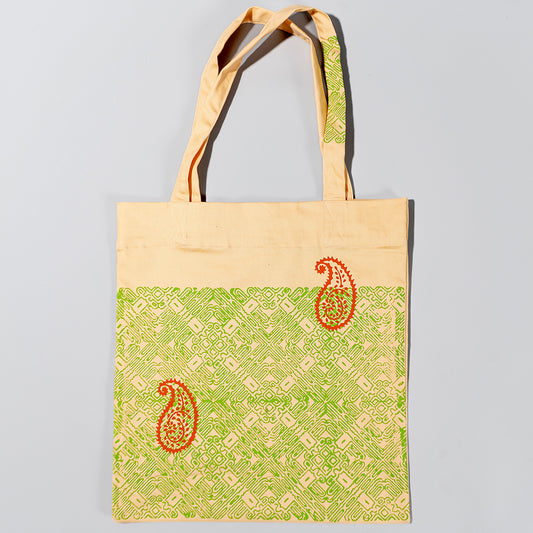 Meher Blockprint Canvas Tote Bag