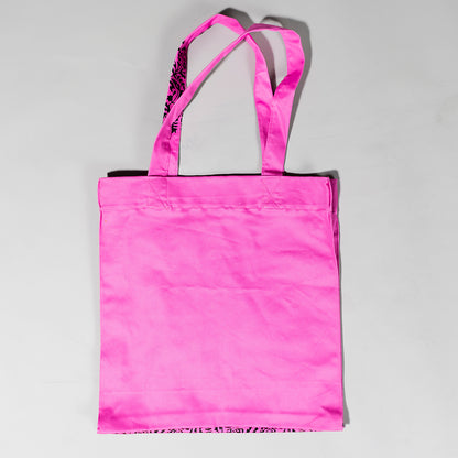 Kaari Blockprint Capacity Canvas Tote Bag