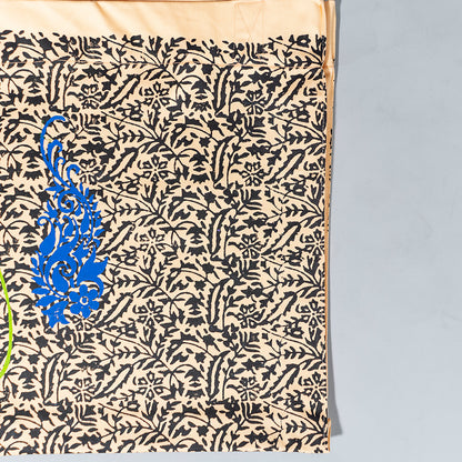 Sehar Blockprint Capacity Canvas Tote Bag